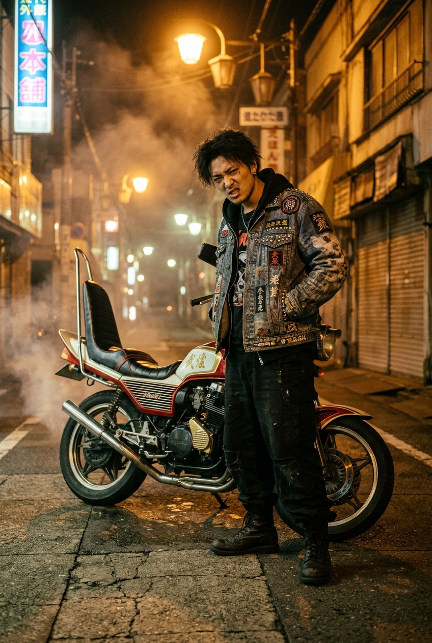 THE SATANIC BIKER — Antagonist